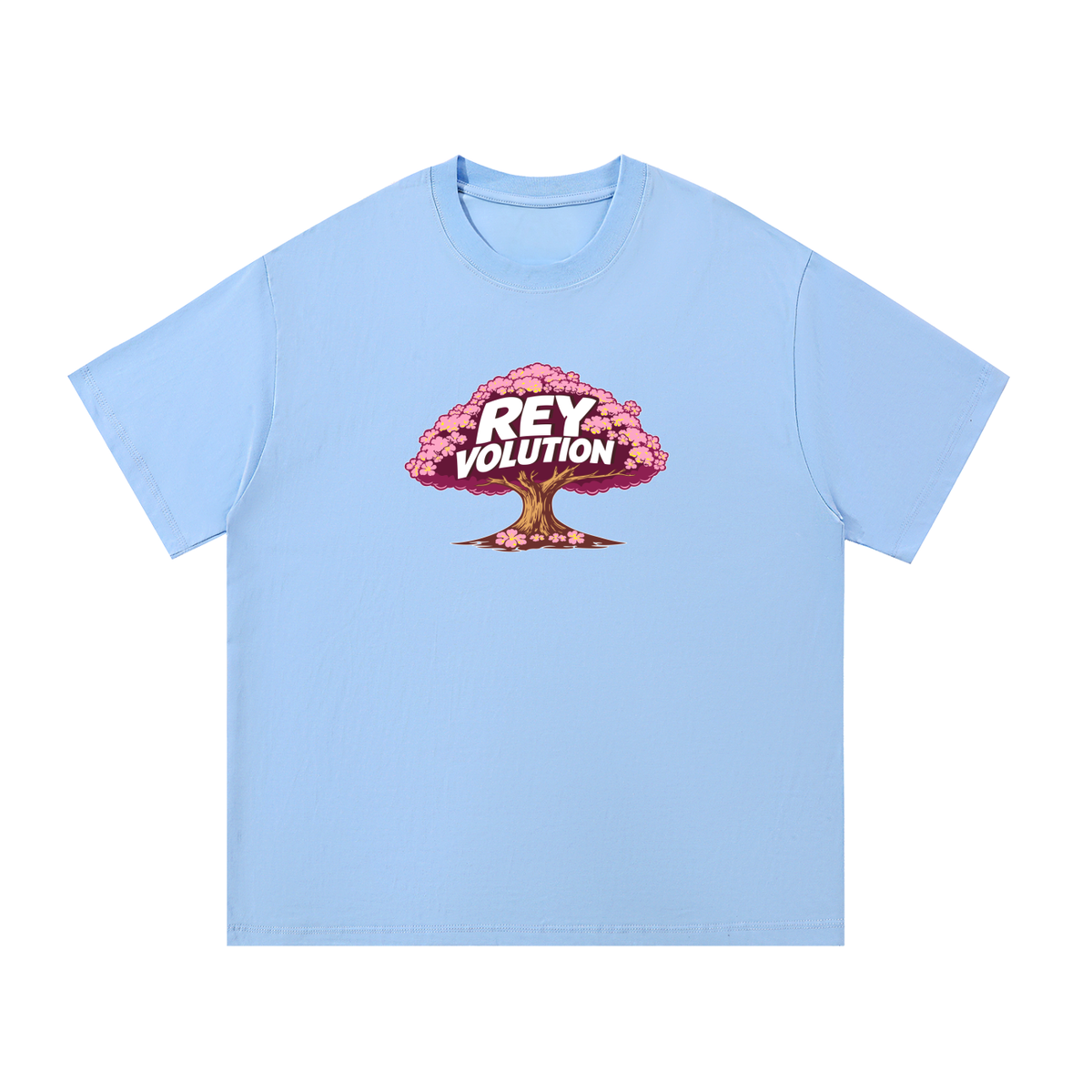 Reyvolution Cherry Blossom Essential Cotton T-Shirt