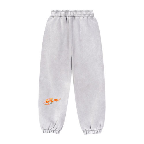 Grey Reyvolution Fleeced Jogger Sweatpants