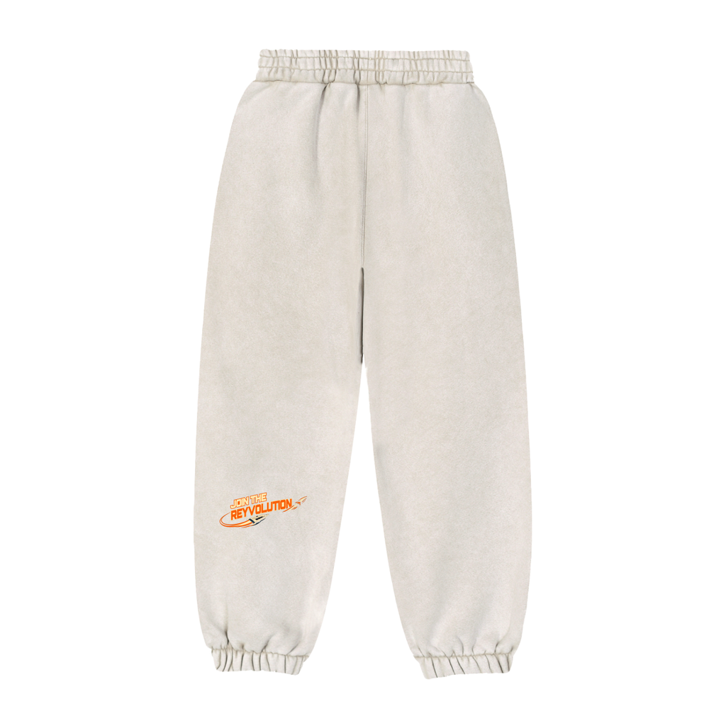 Grey Reyvolution Fleeced Jogger Sweatpants