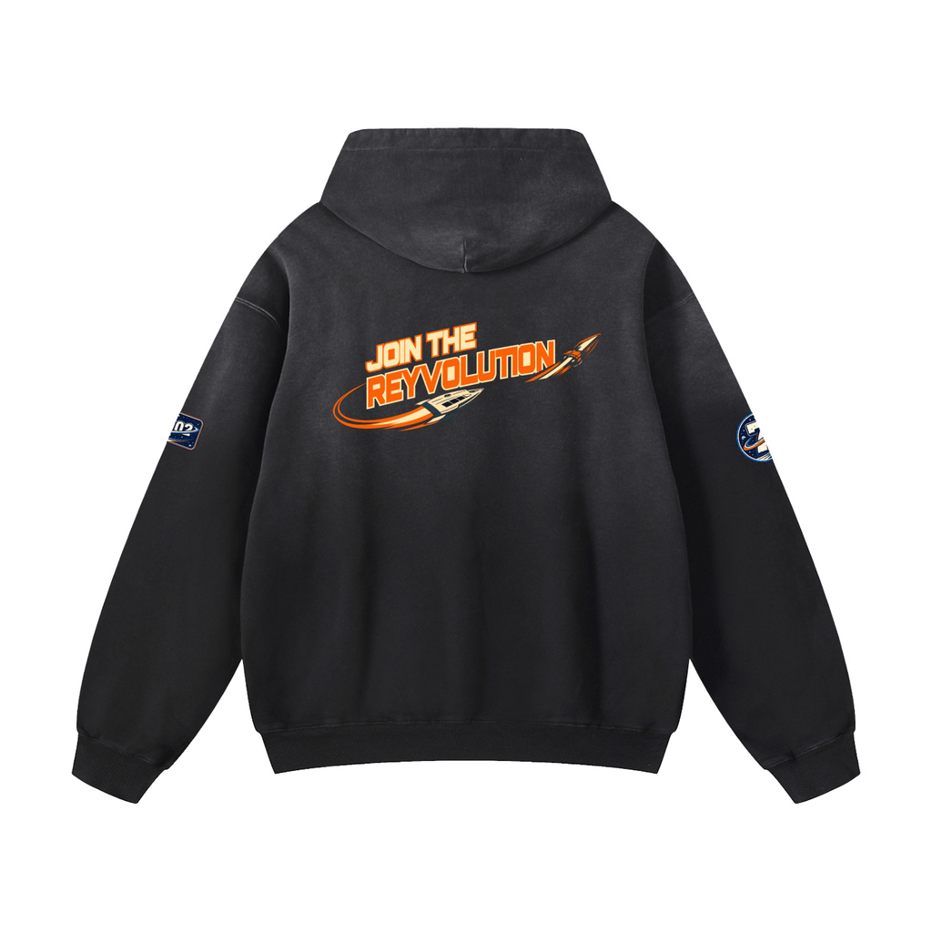 Reyvolution Heavyweight Sunfade Oversized Hoodie