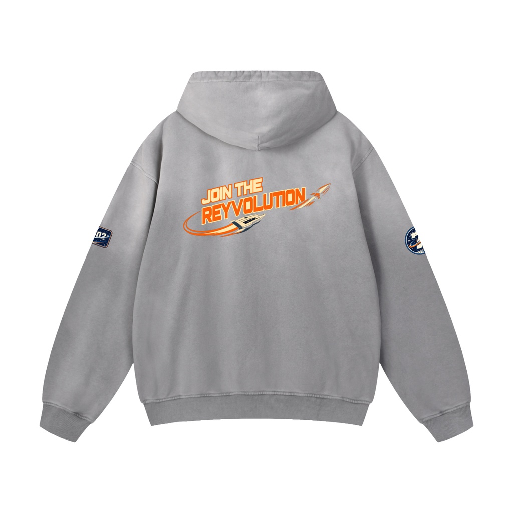 Reyvolution Heavyweight Sunfade Oversized Hoodie
