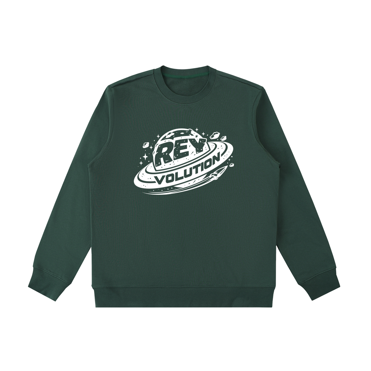 Reyvolution Essential Heavyweight Crewneck  Sweatshirt