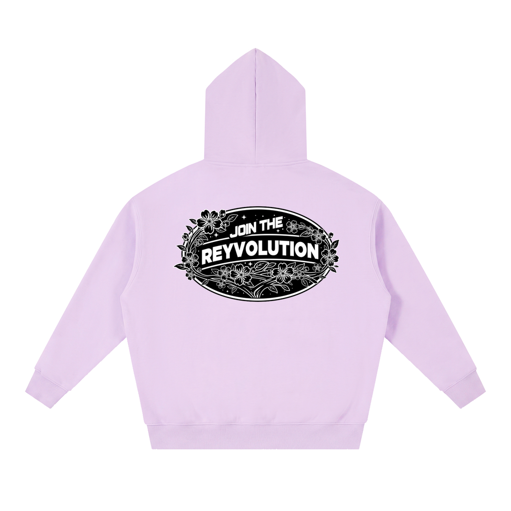 Reyvolution Essential Oversized Boxy Fit Fleece Hoodie
