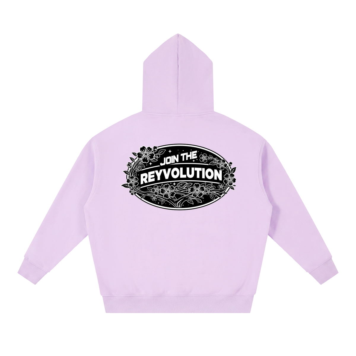 Reyvolution Essential Oversized Boxy Fit Fleece Hoodie