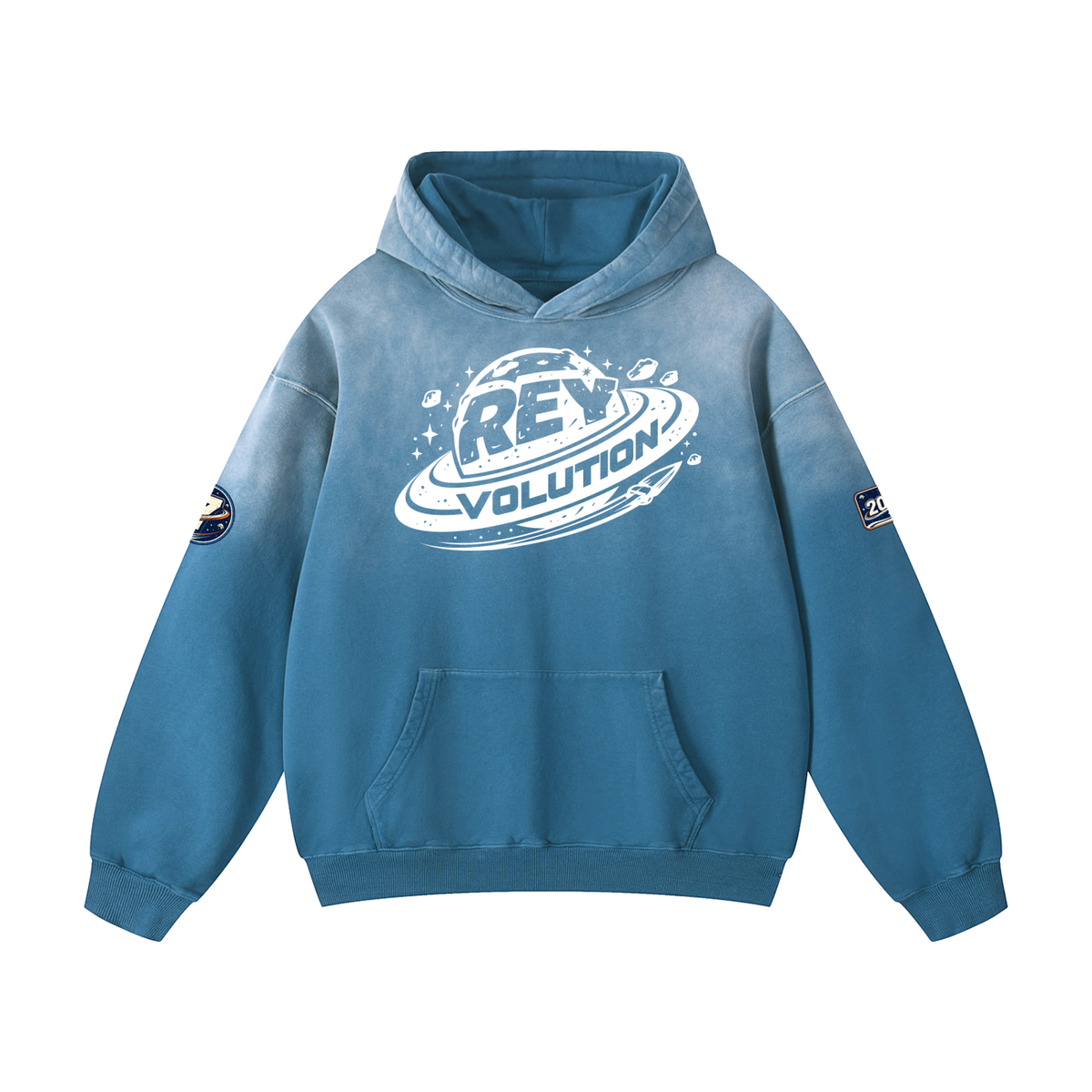 Reyvolution Heavyweight Sunfade Oversized Hoodie