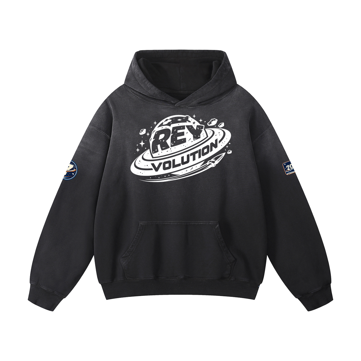 Reyvolution Heavyweight Sunfade Oversized Hoodie