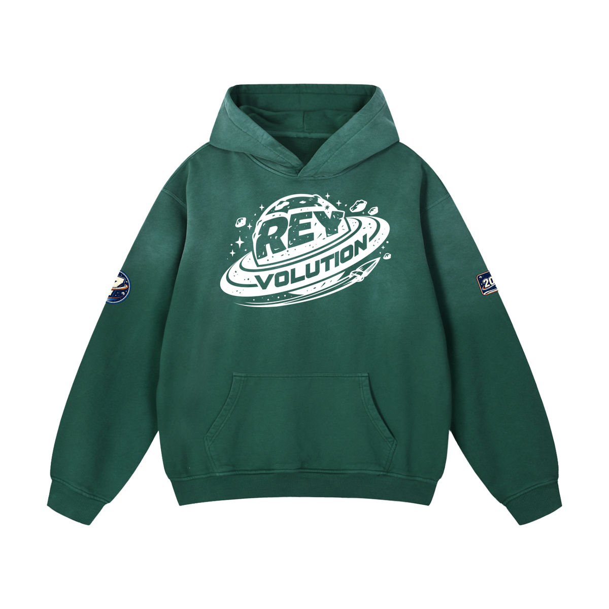 Reyvolution Heavyweight Sunfade Oversized Hoodie