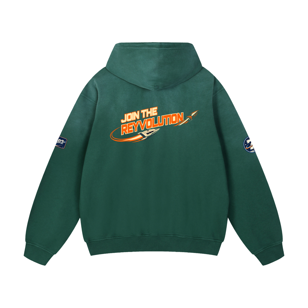 Reyvolution Heavyweight Sunfade Oversized Hoodie