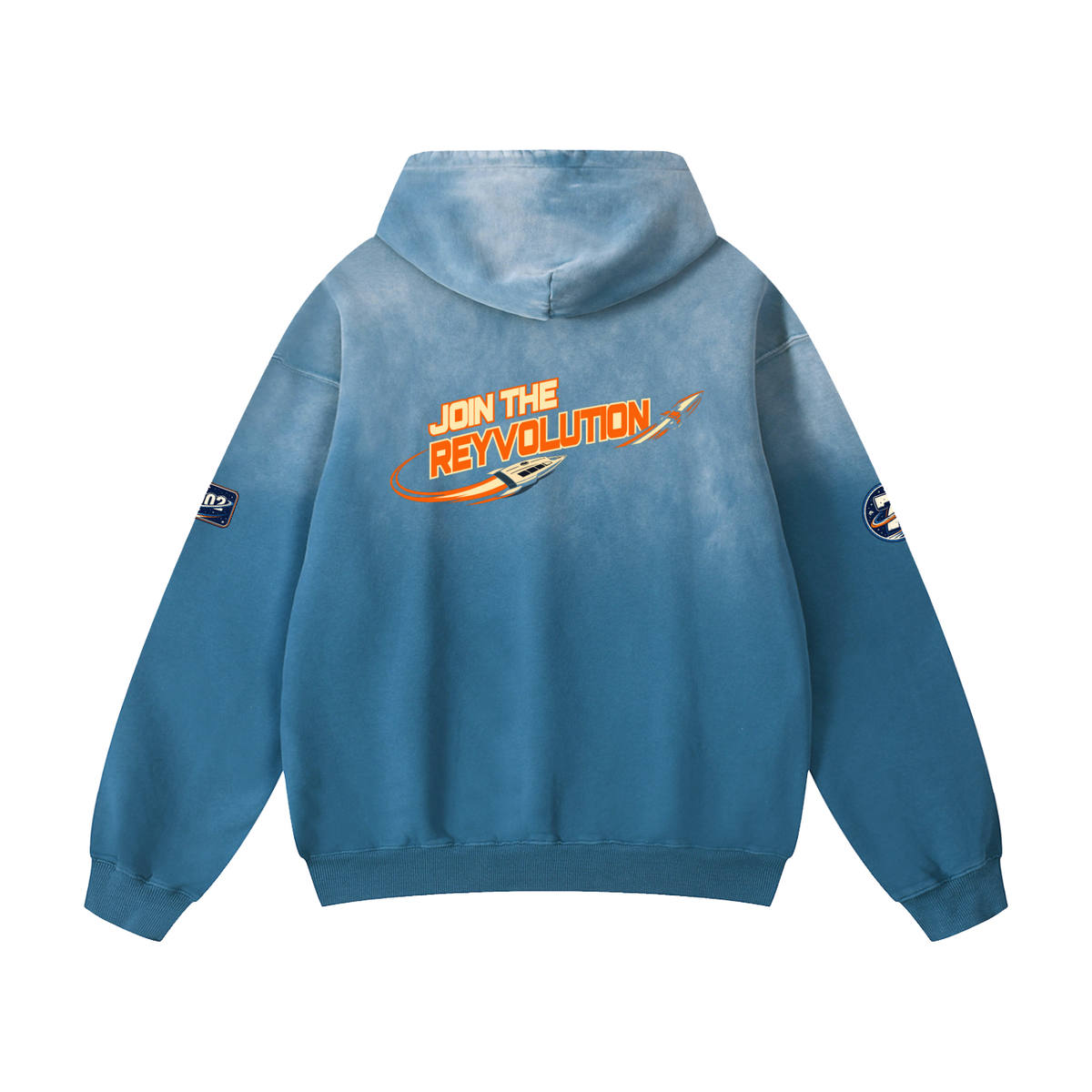 Reyvolution Heavyweight Sunfade Oversized Hoodie